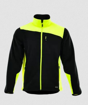 Comfort Plus Sara Workwear polar roboczy czarno-żółty Comfort Plus Sara Workwear polar roboczy czarno-żółty