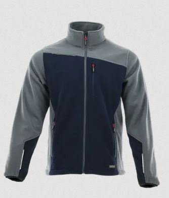 Polar do pracy zapinany na zamek Comfort Plus Sara Workwear granatowo-szary Polar do pracy zapinany na zamek Comfort Plus Sara Workwear granatowo-szary