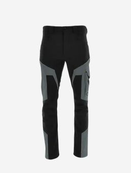 softshellowe spodnie robocze do pasa Comfort Winter Sara Workwear czarno-szare softshellowe spodnie robocze do pasa Comfort Winter Sara Workwear czarno-szare