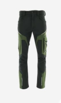 spodnie robocze do pasa softshell Sara Workwear Comfort Winter czarno-oliwkowe spodnie robocze do pasa softshell Sara Workwear Comfort Winter czarno-oliwkowe