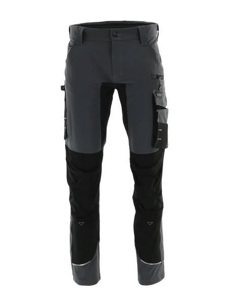 spodnie robocze do pasa Sara Wrokwear Motionflex szaro-czarne spodnie robocze do pasa Sara Wrokwear Motionflex szaro-czarne