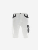 szorty bhp do pracy Sara Workwear Actiflex biało-szare szorty bhp do pracy Sara Workwear Actiflex biało-szare