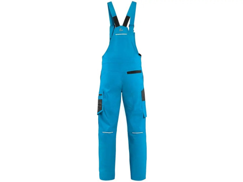 CXS Canis Solis spodnie robocze ogrodniczki męskie niebiesko-czarne CXS Canis Solis spodnie robocze ogrodniczki męskie niebiesko-czarne