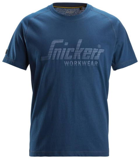 t-shirt roboczy logo 2590 Snickers Workwear deep blue t-shirt roboczy logo 2590 Snickers Workwear deep blue