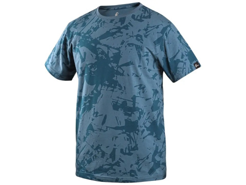 t-shirt roboczy męski Merlin CXS Canis petrol t-shirt roboczy męski Merlin CXS Canis petrol