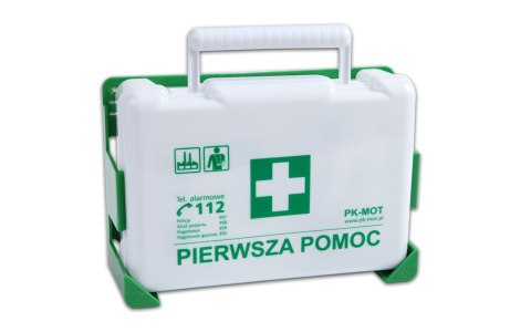 APTECZKA PRZENOŚNA BDR Z WIESZAKIEM ŚCIENNYM (DIN 13164 USTNIK) APTECZKA PRZENOŚNA BDR Z WIESZAKIEM ŚCIENNYM (DIN 13164 USTNIK)