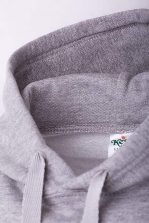 BLUZA Z KAPTUREM 280G SZARA ROZM. L