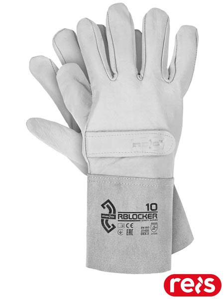 rękawice robocze skórzane do stosowania z rękawicami elektroizolacyjnymi RBLOCKER Reis rękawice robocze skórzane do stosowania z rękawicami elektroizolacyjnymi RBLOCKER Reis