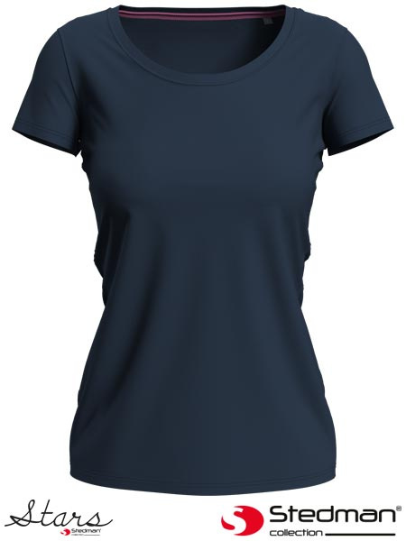 t-shirt damski SST9700 Stedman granatowy midnight
