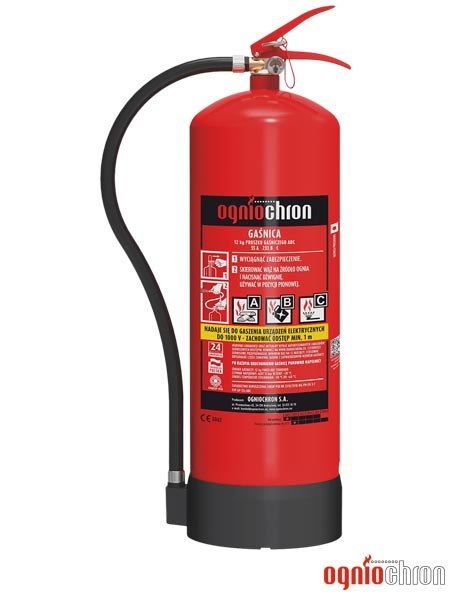 GAŚNICA PROSZKOWA 12 KG GAŚNICA PROSZKOWA 12 KG