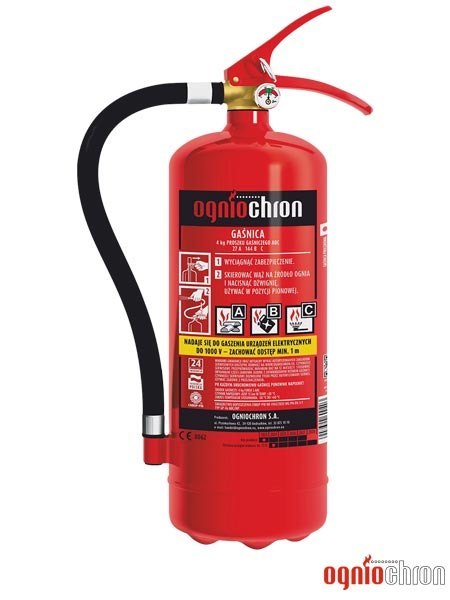 GAŚNICA PROSZKOWA 4 KG GAŚNICA PROSZKOWA 4 KG