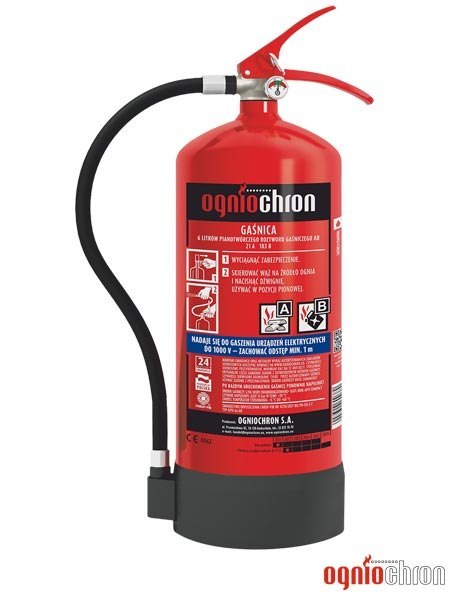 GAŚNICA PIANOWA 6 KG GAŚNICA PIANOWA 6 KG