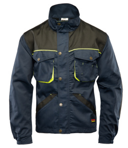 bluza robocza Brixton Practical Polstar granat/żółta