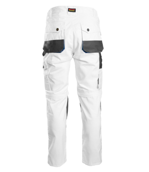 spodnie bhp do pasa 2w1 Brixton Practical Polstar białe