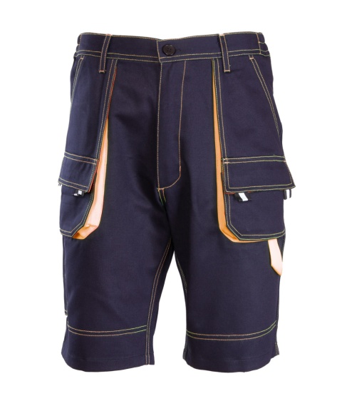 spodnie robocze krótkie 100% bawełna Brixton Spark Polstar granatowo-pomarańczowe spodnie robocze krótkie 100% bawełna Brixton Spark Polstar granatowo-pomarańczowe
