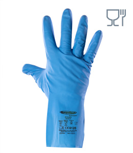 rękawice robocze chemiczne SUMMITECH MILBLUE PRO. GI-U-07C
