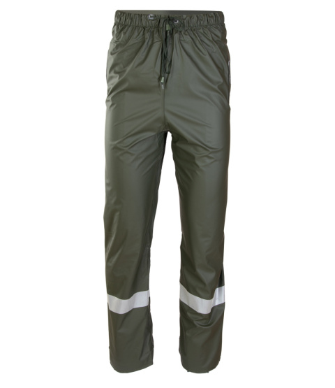 Polstar Grosvenor PU spodnie robocze do pasa przeciwdeszczowe zielone Polstar Grosvenor PU spodnie robocze do pasa przeciwdeszczowe zielone