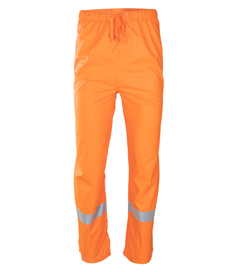 Polstar Grosvenor PU spodnie robocze do pasa przeciwdeszczowe pomarańczowe Polstar Grosvenor PU spodnie robocze do pasa przeciwdeszczowe pomarańczowe