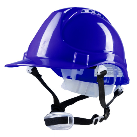 hełm roboczy ABS 4 pkt. pasek podbródkowy YS-4 H44B Polstar niebieski hełm roboczy ABS 4 pkt. pasek podbródkowy YS-4 H44B Polstar niebieski