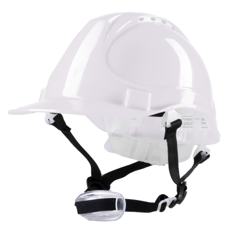 hełm roboczy ABS 4 pkt. pasek podbródkowy YS-4 H44B Polstar biały hełm roboczy ABS 4 pkt. pasek podbródkowy YS-4 H44B Polstar biały