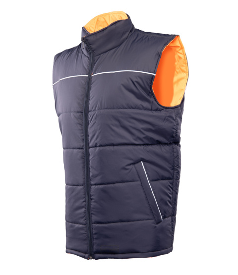 ostrzegawcza kamizelka zimowa Benefit Marino Polstar dwustronna pomarańczowa ostrzegawcza kamizelka zimowa Benefit Marino Polstar dwustronna pomarańczowa