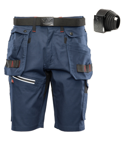 krótkie spodenki robocze PRO Seven Kings Polstar granatowe krótkie spodenki robocze PRO Seven Kings Polstar granatowe