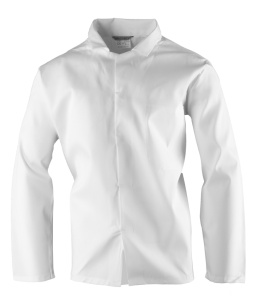 bluza robocza męska rozpinana Brixton White HACCP Polstar