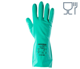 rękawice robocze chemiczne SUMMITECH SUMIGREEN PRO. GT-F-07 C Polstar
