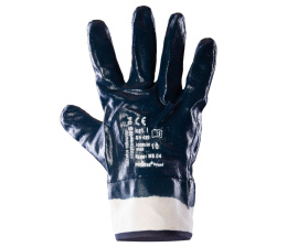 rękawice robocze powlekane nitrylem NS NS04 ciężkie P. Mankiet kat. I Polstar