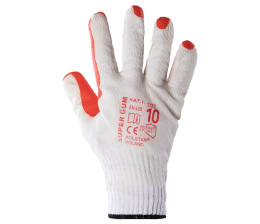 rękawice robocze powlekane gumą PCV Super Gum kat. I Polstar