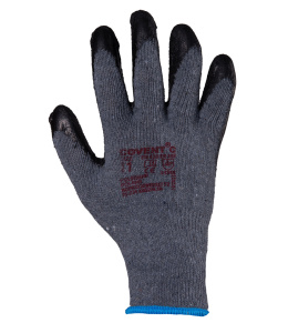 rękawice robocze powlekane lateksem Covent C kat. II Polstar