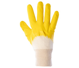 rękawice robocze powlekane szorstkowanym lateksem Polygrip/O kat. I Polstar