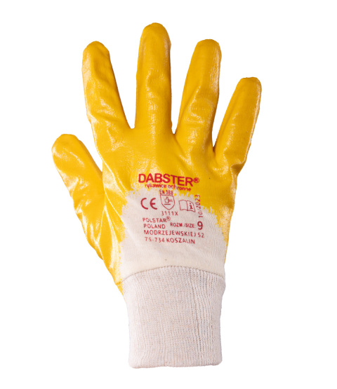rękawice robocze powlekane nitrylem DABSTER NITRYL. DABSTER kat. II Polstar rękawice robocze powlekane nitrylem DABSTER NITRYL. DABSTER kat. II Polstar