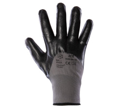 rękawice robocze ocieplane powlekane porowatym nitrylem Covent Ice Polstar