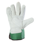 Polstar Haddock G1 zielone rękawiczki bhp wzmacniane skórą kat. II Polstar Haddock G1 zielone rękawiczki bhp wzmacniane skórą kat. II