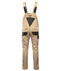 Polstar Brixton Practical spodnie robocze ogrodniczki beżowe