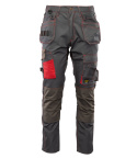 Polstar Seven Kings Quartz spodnie robocze do pasa monterskie szare