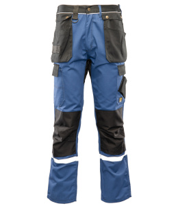 Polstar Saphir Seven Kings spodnie robocze do pasa ze wzmocnieniami niebieskie