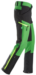 Snickers Workwear spodnie bhp do pasa FlexiWork 6948 czarno-zielone Snickers Workwear spodnie bhp do pasa FlexiWork 6948 czarno-zielone