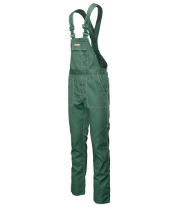 spodnie robocze ogrodniczki Brixton Classic Polstar zielone