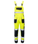 Polstar Brixton Flash spodnie robocze ogrodniczki ostrzegawcze żółte kat.II kl.2 Polstar Brixton Flash spodnie robocze ogrodniczki ostrzegawcze żółte kat.II kl.2