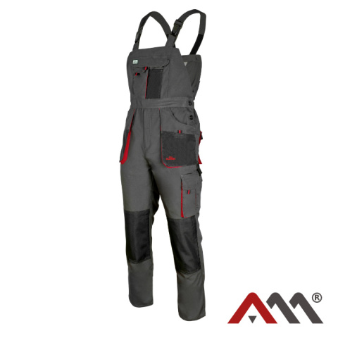 spodnie robocze ogrodniczki CLASSIC RED Art.Master spodnie robocze ogrodniczki CLASSIC RED Art.Master