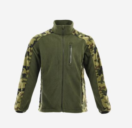 polar roboczy Standard Plus Sara Workwear zielony Camo + oliwkowy polar roboczy Standard Plus Sara Workwear zielony Camo + oliwkowy