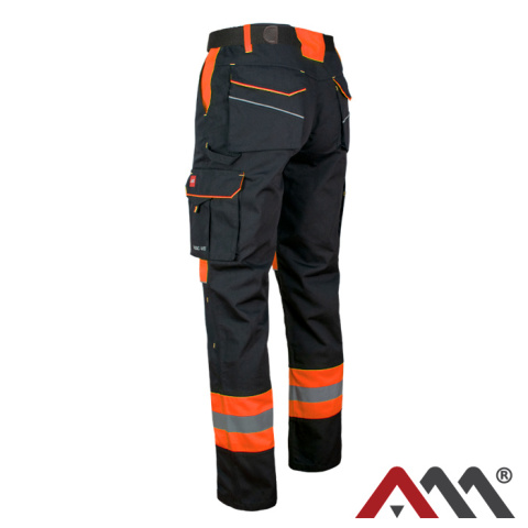 Art.Mas Classic-Vis Orange kat. I spodnie robocze do pasa Art.Mas Classic-Vis Orange kat. I spodnie robocze do pasa