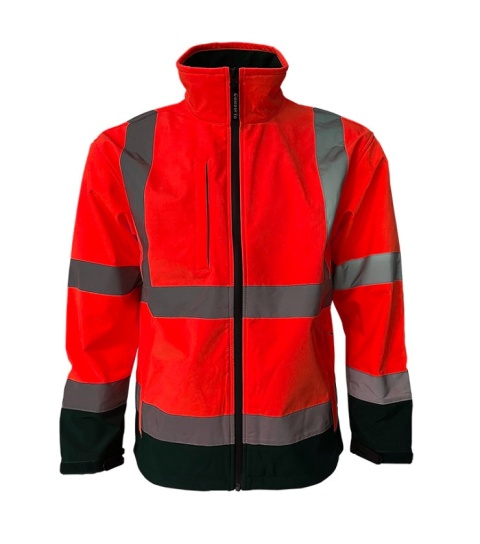 softshell roboczy odblaskowy Snow Thunder Consorte pomarańczowy