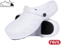 Klapki robocze białe