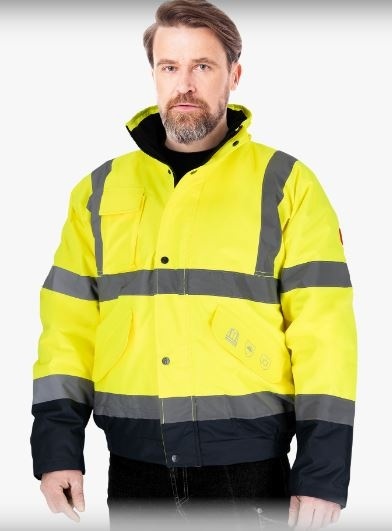 KURTKA ROBOCZA OCIEPLANA BOMBERKA BLUE-BOMB REIS