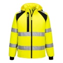 kurtka robocza softshell ocieplana ostrzegawcza WX2 (2L) CD809 Portwest żółto -czarna