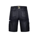 PROCERA SPODNIE ROBOCZE KRÓTKIE LANDER SPANDEX CZARNE TYŁ PROCERA SPODNIE ROBOCZE KRÓTKIE LANDER SPANDEX CZARNE TYŁ