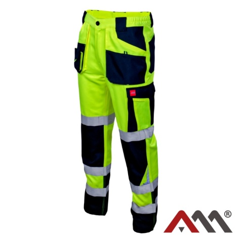 SPODNIE ROBOCZE DO PASA ODBLASKOWE FLASH YELLOW KAT. II ART.MAS SPODNIE ROBOCZE DO PASA ODBLASKOWE FLASH YELLOW KAT. II ART.MAS